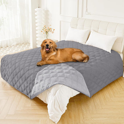 Smiry Waterproof Dog Bed Cover Blanket, Reversible Pet Blanket | Soft Reversible, Washable Leakproof Cats Dogs Couch Cover for Sofa, Couch, Furniture (30X70 Inch)61