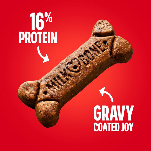 Milk-Bone Gravybones Dog Biscuits, Gravy Coated Small Dog Treats, 7 Lb. Box4