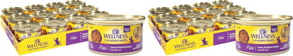 Wellness Complete Health Pate Adult Canned Wet Cat Food, Natural, Protein Rich, Grain Free, Chicken Entrée Recipe, 3 Oz, Pack of 24 Cans13