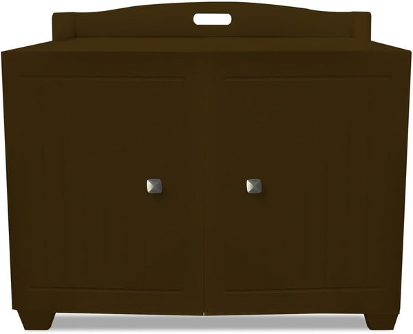 Furhaven Classic Hidden Litter Box Storage Container Cabinet - Espresso, One Size1