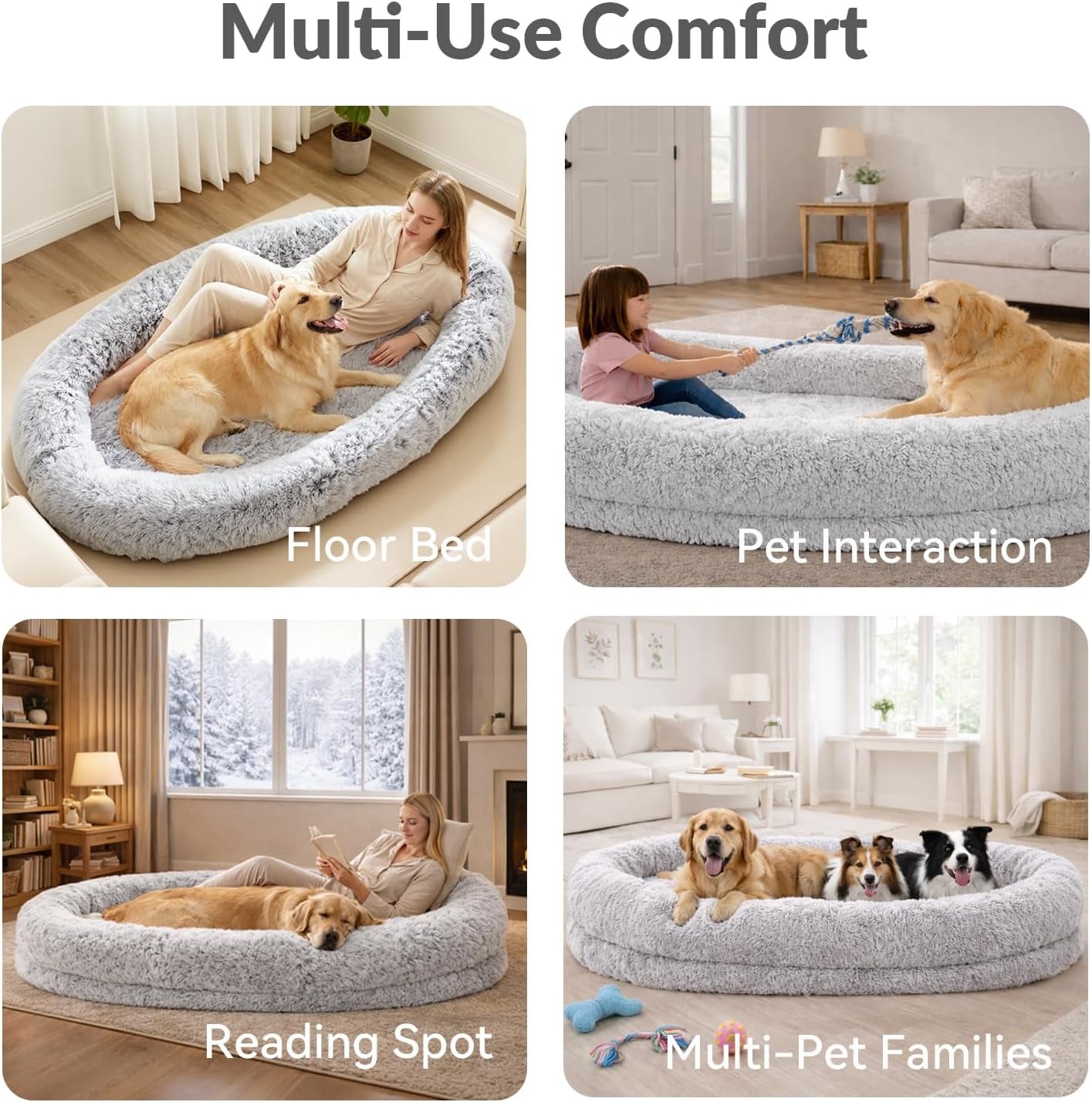 79x44x12-5-human-dog-bed-for-adult-faux-fur-washable-human-dog-bed-portable-handle-egg-orthopedic-foam-human-bed-extra-large-grey