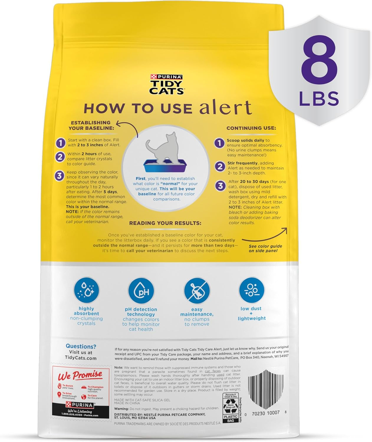 purina-tidy-cats-tidy-care-alert-cat-health-monitoring-non-clumping-cat-litter-with-silica-crystals-8-pound-pack-of-1