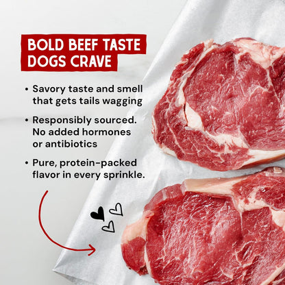 Stella & Chewy'S Freeze-Dried Raw Marie’S Magical Dinner Dust - - Premium Beef Dog Food Topper with Organic Fruits & Vegetables - Perfect for Picky Eaters - 7Oz5