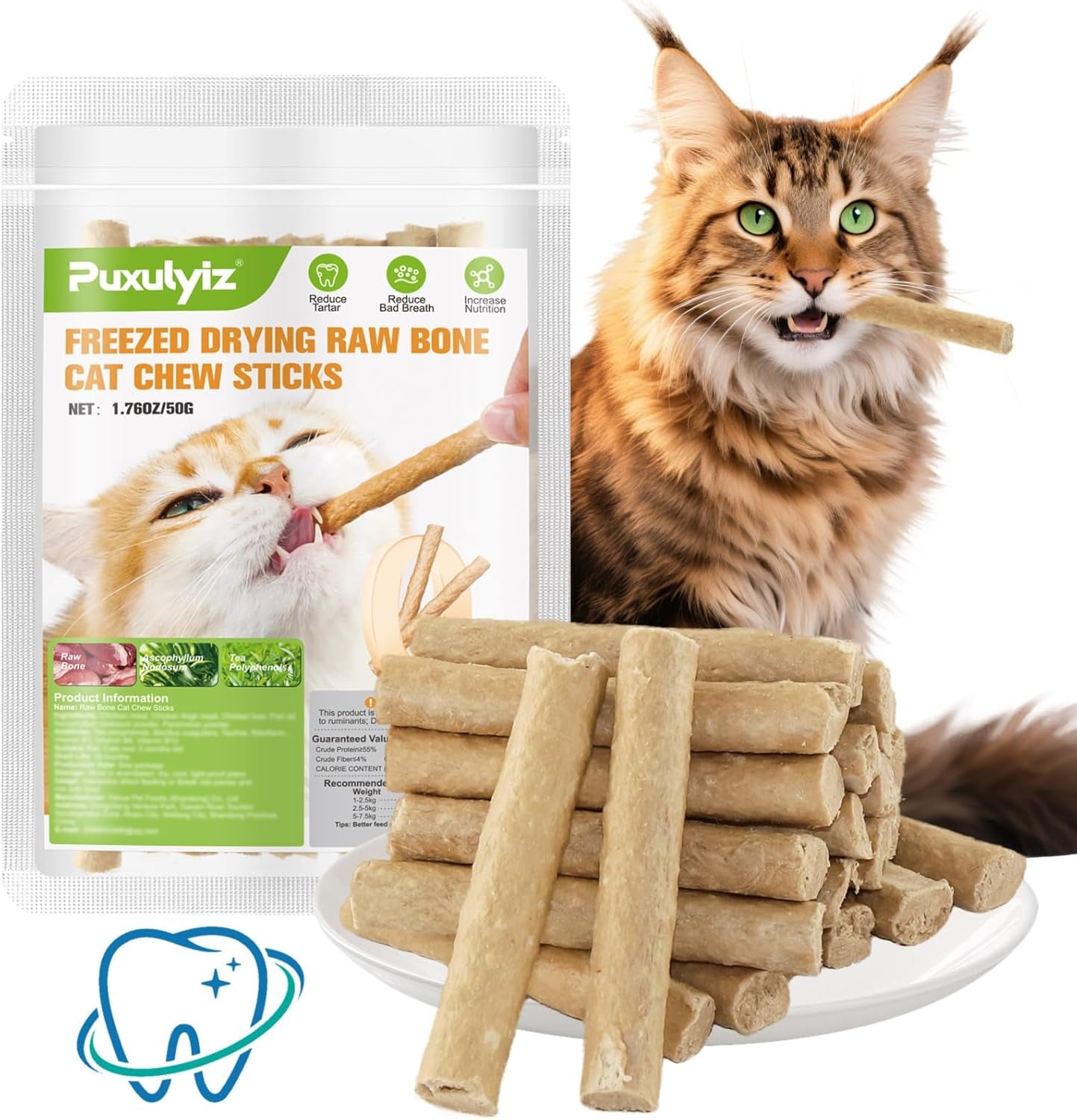 freezed-dried-cat-chew-sticks-cat-dental-treats-for-freshens-breath-and-controls-tartar-feline-teething-sticks