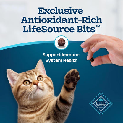 Blue Buffalo Tastefuls Kitten Food with DHA Dry Cat Food Made in the USA with Natural Ingredients, Chicken Recipe, 3-Lb. Resealable Bag7