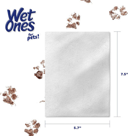 Wet Ones for Pets Antibacterial Dog Wipes, Tropical Splash, 50 Count | Multi-Purpose Grooming Wipes with Aloe Vera for Paws, Face, and Body; Easy Cleanups between Baths6