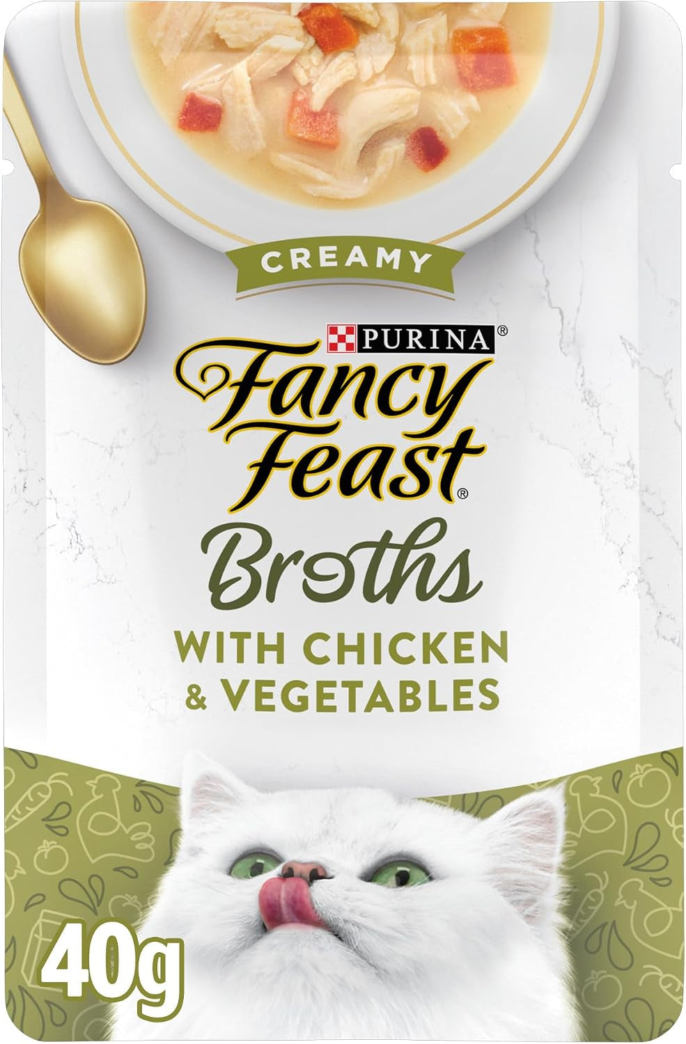 purina-fancy-feast-broths-classic-with-chicken-and-vegetables-lickable-wet-cat-food-broth-topper-pack-of-16-1-4-oz-pouches