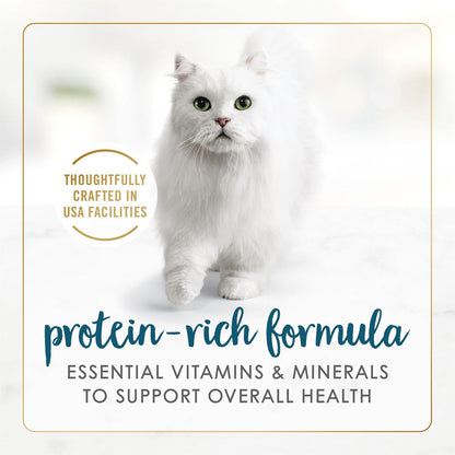 Purina Fancy Feast Senior Wet Cat Food 7 Years plus Tuna Feast in Gravy Minced - (Pack of 24) 3 Oz. Cans4