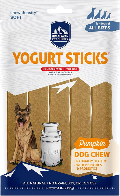 Himalayan Dog Chew Yogurt Sticks, Probiotic Treats, Peanut Butter, 5 Treats | Dog Chews with Prebiotics, Probiotics & Protein, Digestive Support, Lactose & Gluten Free, Natural Dog Treats for All Breeds15