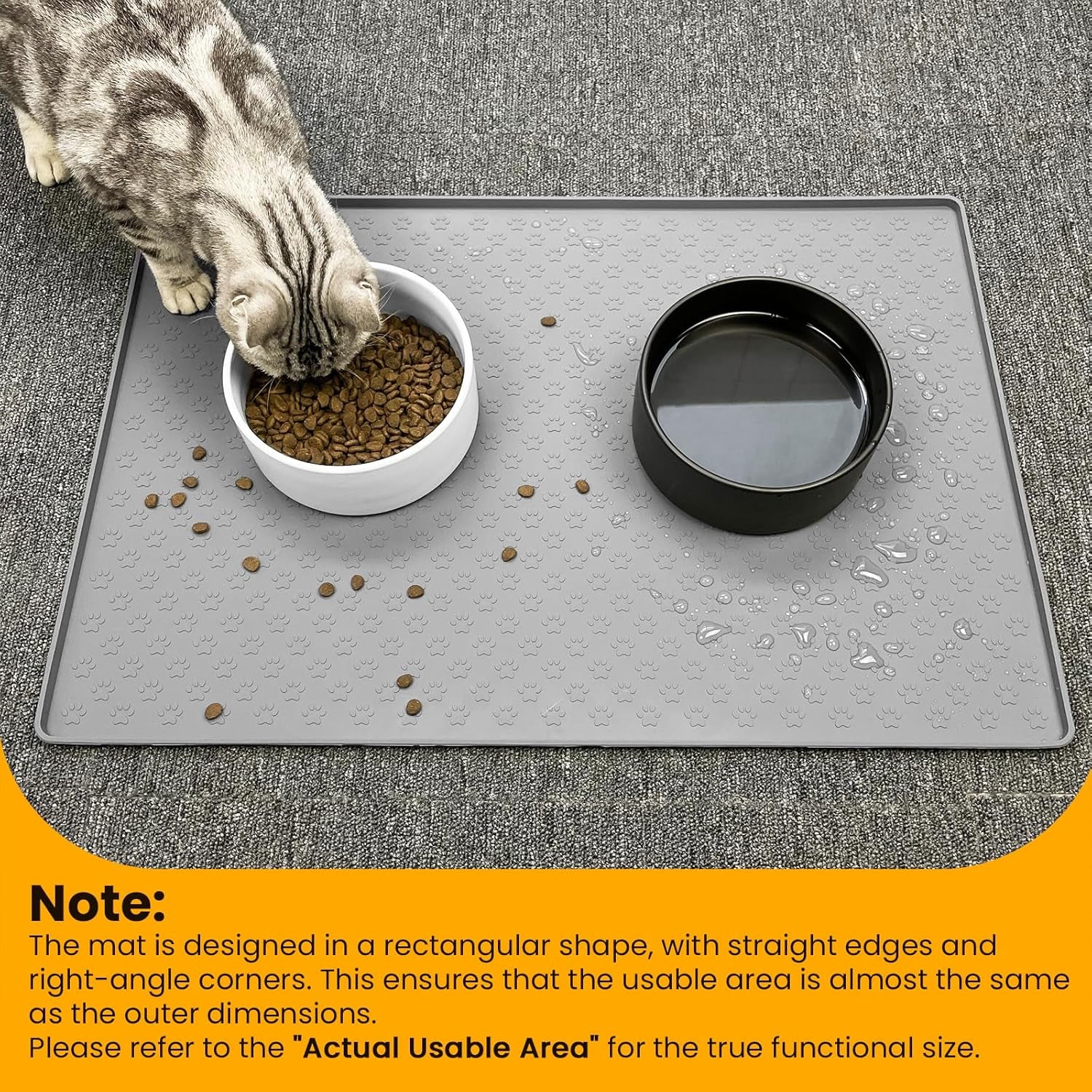 ptlom-pet-placemat-for-dog-and-cat-mat-for-prevent-food-and-water-overflow-suitable-for-small-medium-and-big-pet-18-12-grey-silicone