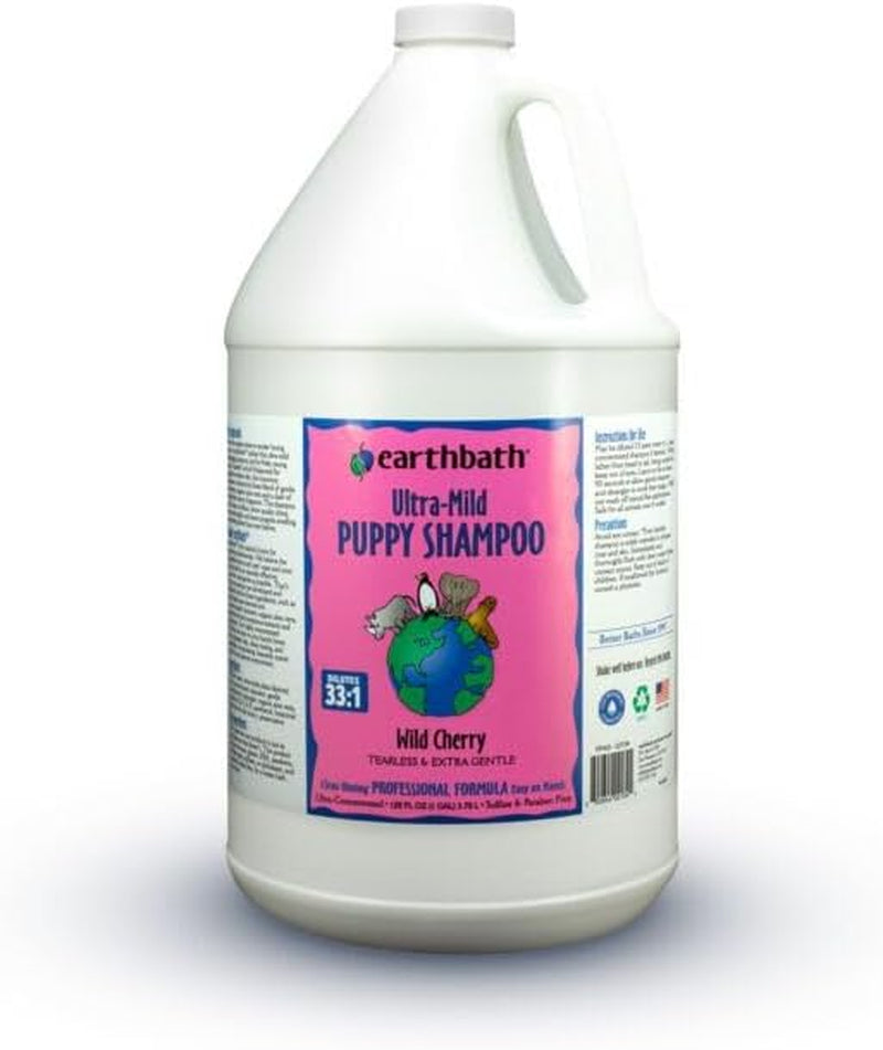 earthbath-ultra-mild-wild-cherry-puppy-shampoo-made-in-usa-16-oz-1-pack-extra-gentle-tearless-dog-shampoo-deodorizing-dog-wash-cruelty-free-puppy-supplies