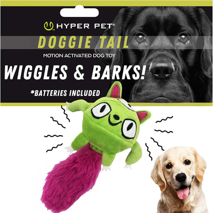 Hyper Pet Doggie Tail Interactive Plush Automatic Dog Toy, Wiggles, Barks | Durable Boredom Buster with Batteries Included, Vibrating Action Keeps Curious Pups of All Breeds Engaged and Entertained14