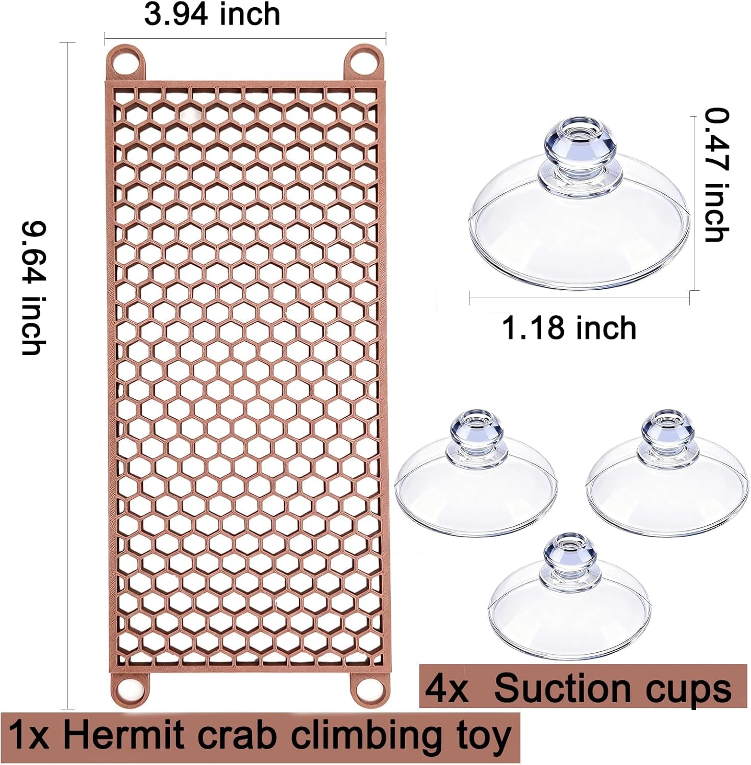 hermit-crab-climbing-toy-reptile-habitat-decor-exercise-playground-hermit-crab-accessories-for-tank-and-aquarium-decoration-brown