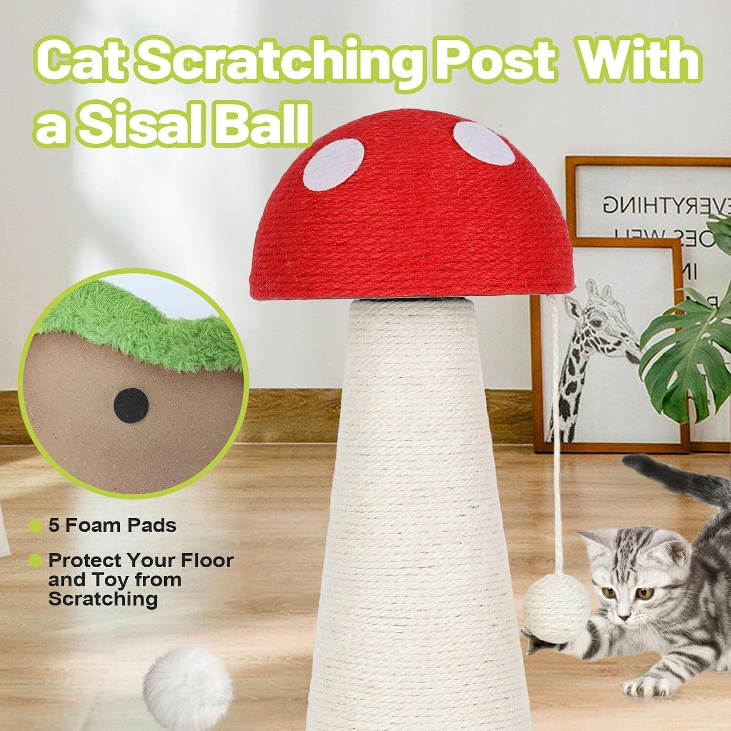 mushroom-cat-scratching-post-cat-tree-cute-cat-scratcher-tower-with-interactive-ball-two-layer-track-spring-ball-toys-mushroom-scratch-post-cat-sisal-scratcher-with-catnip-for-indoor-cats