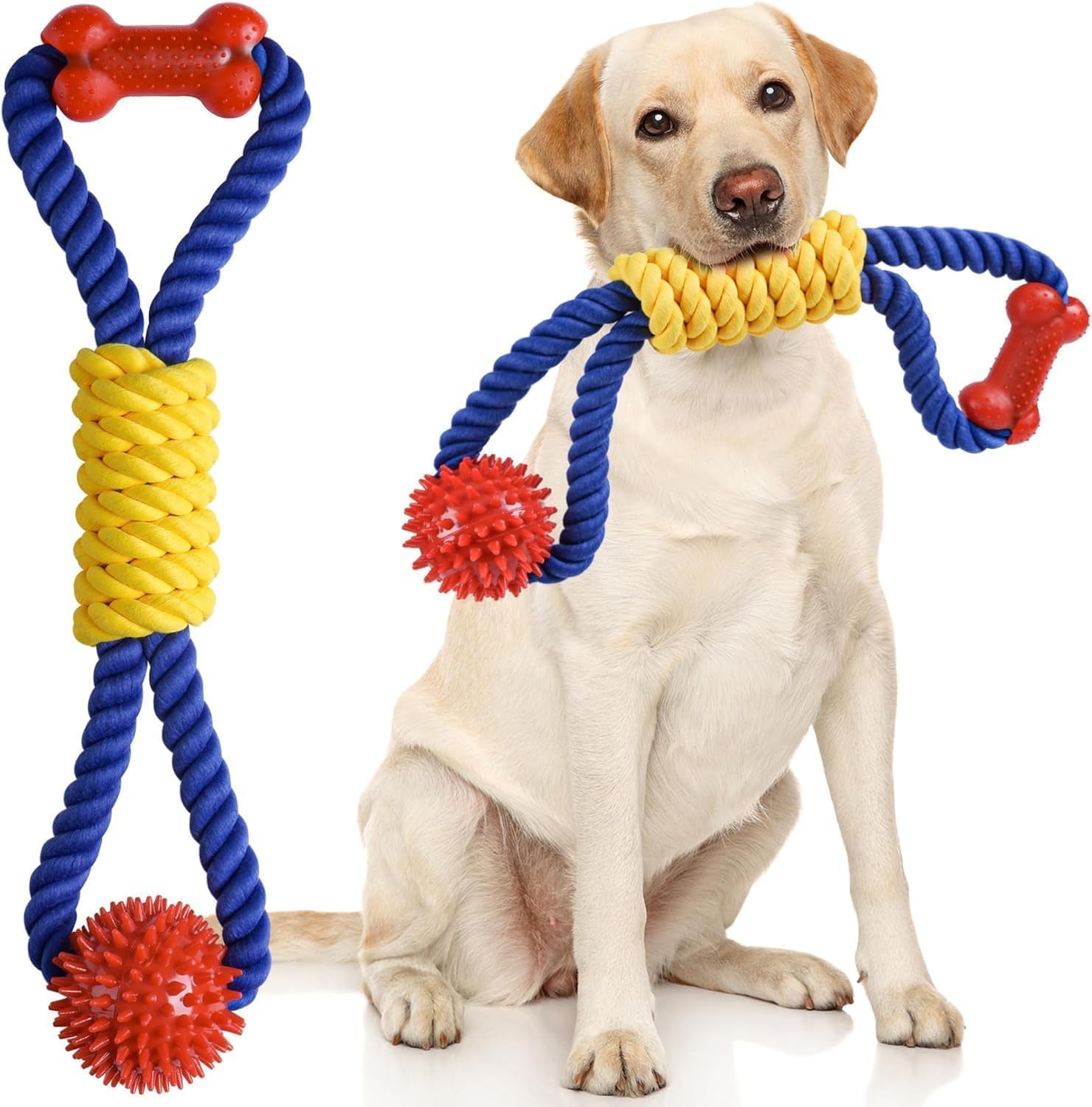 aitmexcn-interactive-dog-rope-toys-tug-of-war-tough-dog-toys-for-large-medium-small-dogs-100-cotton-chew-toys-for-boredom-pull-ball-rope-teeth-cleaning