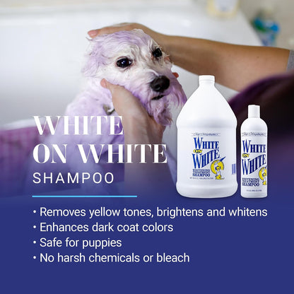 Chris Christensen White on White Whitening Treatment Dog Shampoo (16OZ)2