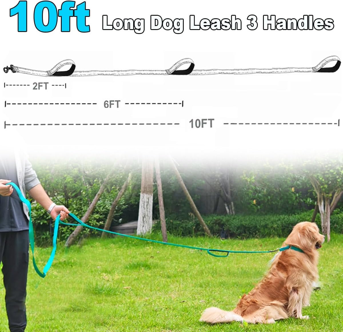 3-handle-dog-leash-10ft-triple-handle-reflective-large-medium-dog-multi-handles-heavy-duty-training-lead-with-padded-traffic-handles-for-control-and-safety