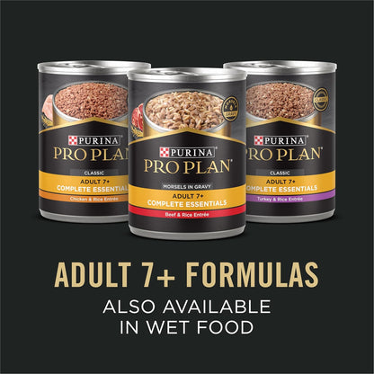 Purina Pro Plan Senior Dog Food with Probiotics for Dogs, Shredded Blend Chicken & Rice Formula - 34 Lb. Bag8