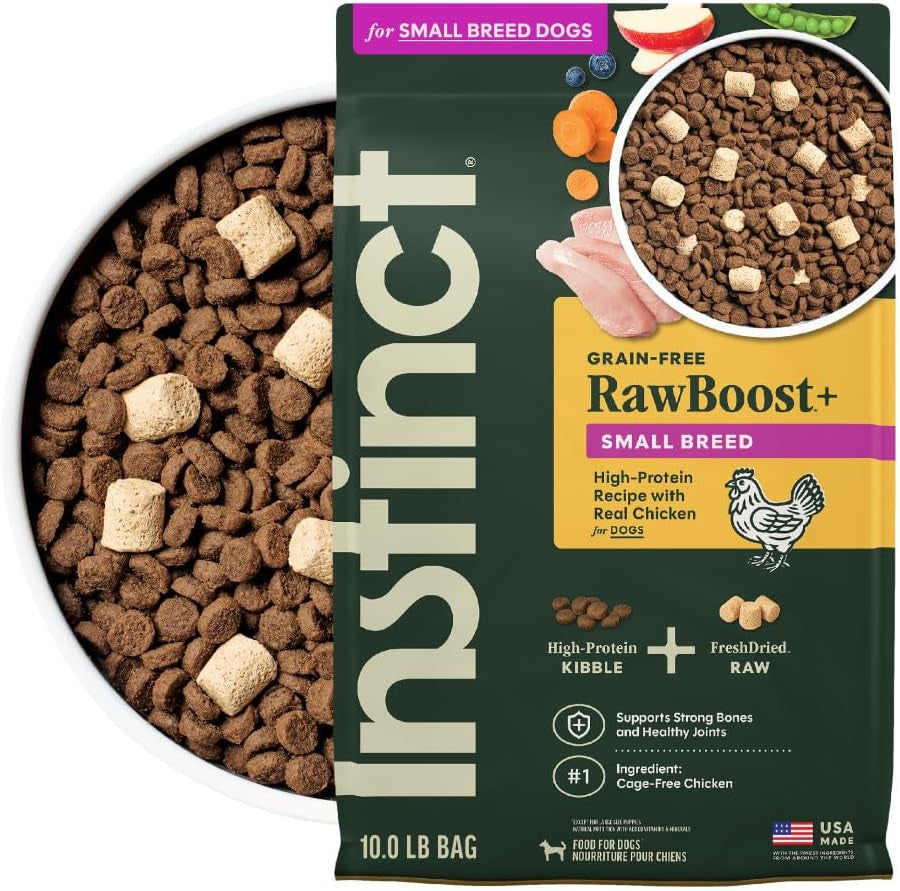 instinct-rawboost-small-breed-natural-dry-dog-food-with-freeze-dried-pieces-high-protein-grain-free-recipe-real-chicken-3-5-lb-bag