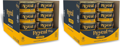 Reveal Chicken Breast in Broth Wet Cat Food 24-Pack 2.47 Oz Cans | 100% Natural, High Quality Protein, Limited Ingredient, Grain Free, Complementary Food, No Fillers, No Artificial Additives18