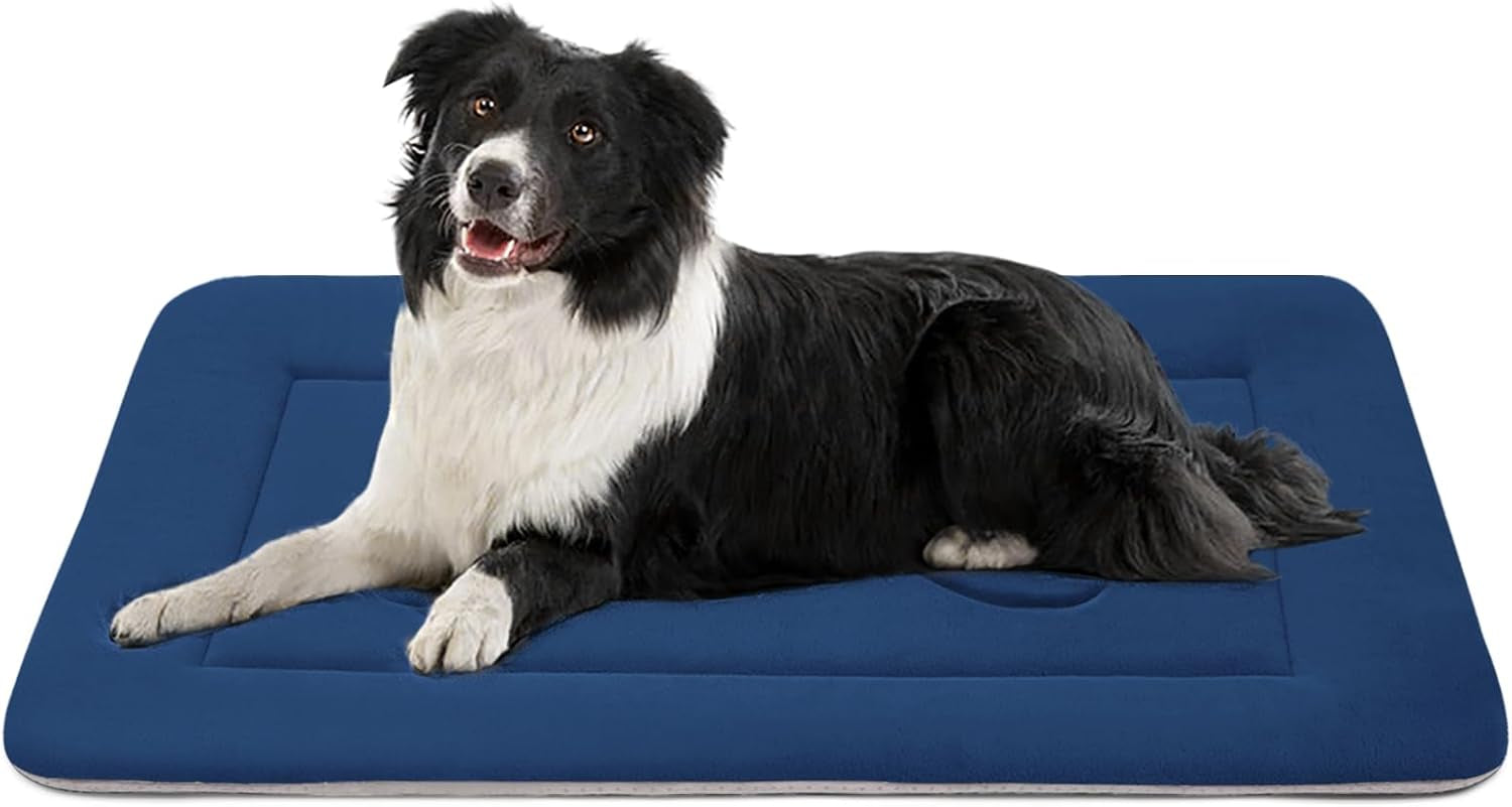 large-dog-bed-soft-dog-crate-pad-mat-42-in-non-slip-bottom-washable-dog-sleeping-mattress-pet-beds-cat-bed-kennel-pad-dark-blue-gray