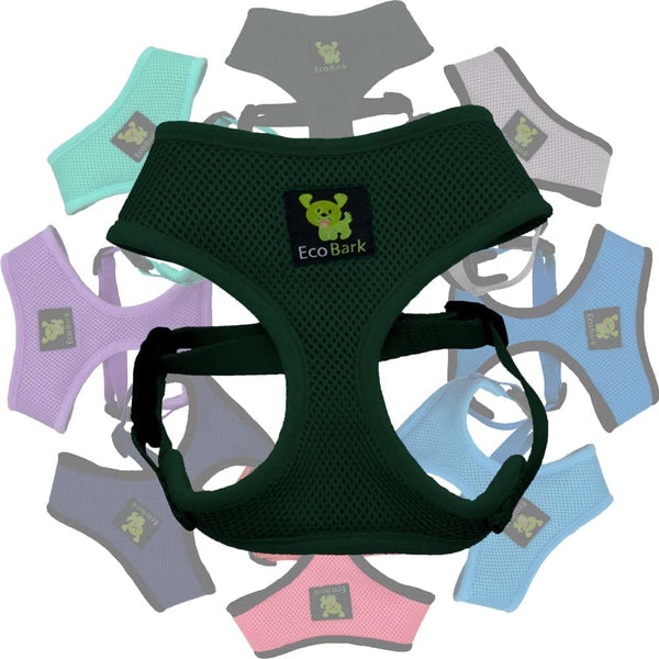 Ecobark Dog Harness, Soft Mesh over the Head Vest Harness, Red, Small | Luxurious Eco Friendly No Pull & No Choke Design, Padded Breathable Body Halter, anti Rub, for Puppy, Toy & Small Breeds15
