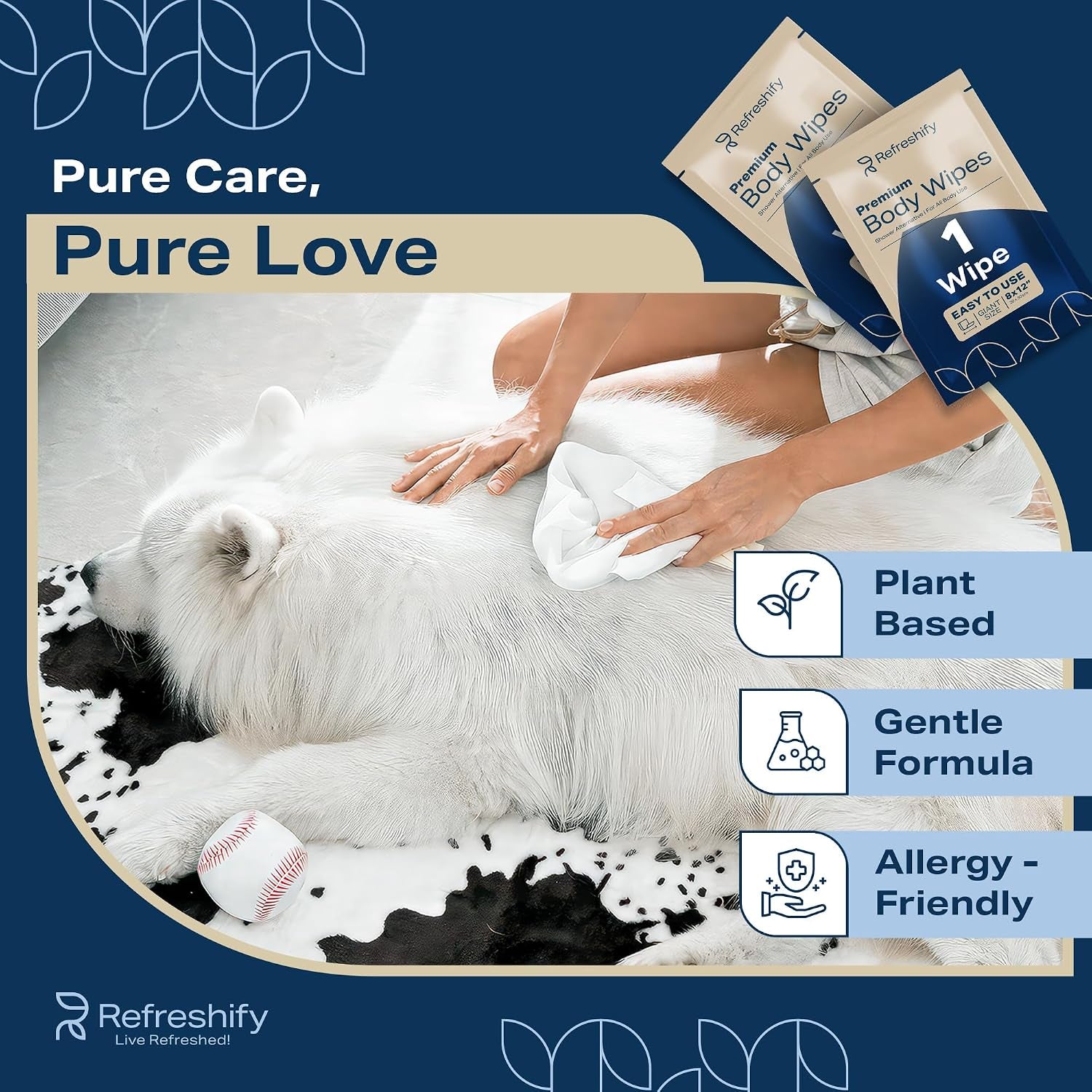refreshify-dog-wipes-for-paws-and-butt-coconut-scented-pack-of-400-pet-wipes-for-dogs-and-cats-deodorizing-non-toxic-dog-wipes-12-additional-travel-wipes