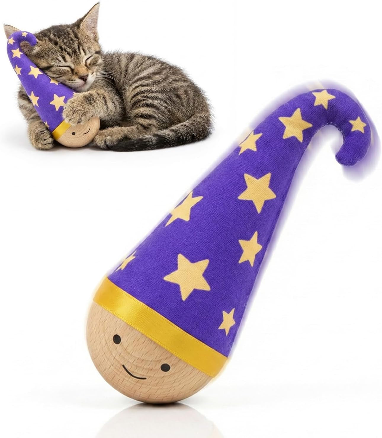 lulus-world-solid-wood-wobbler-cat-toy-with-catnip-for-cats-cat-punching-bag-360-irregular-motion-noiseless-physical-drive-hardwood-construction-rounded-finish