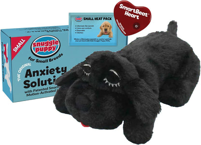 Snuggle Puppy Heartbeat Puppy Toy for Small Breeds, Compact Plush Dog Toy with Real-Feel Pulse, Designed for Crate Time, First Nights, and Rest - Cream8