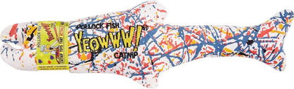 Yeowww! 100% Organic Catnip Variety Pack of Rainbow, Banana & Pollock Fish3
