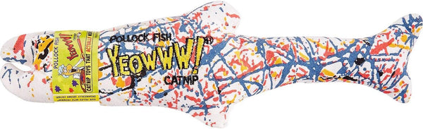 Yeowww! 100% Organic Catnip Variety Pack of Rainbow, Banana & Pollock Fish3