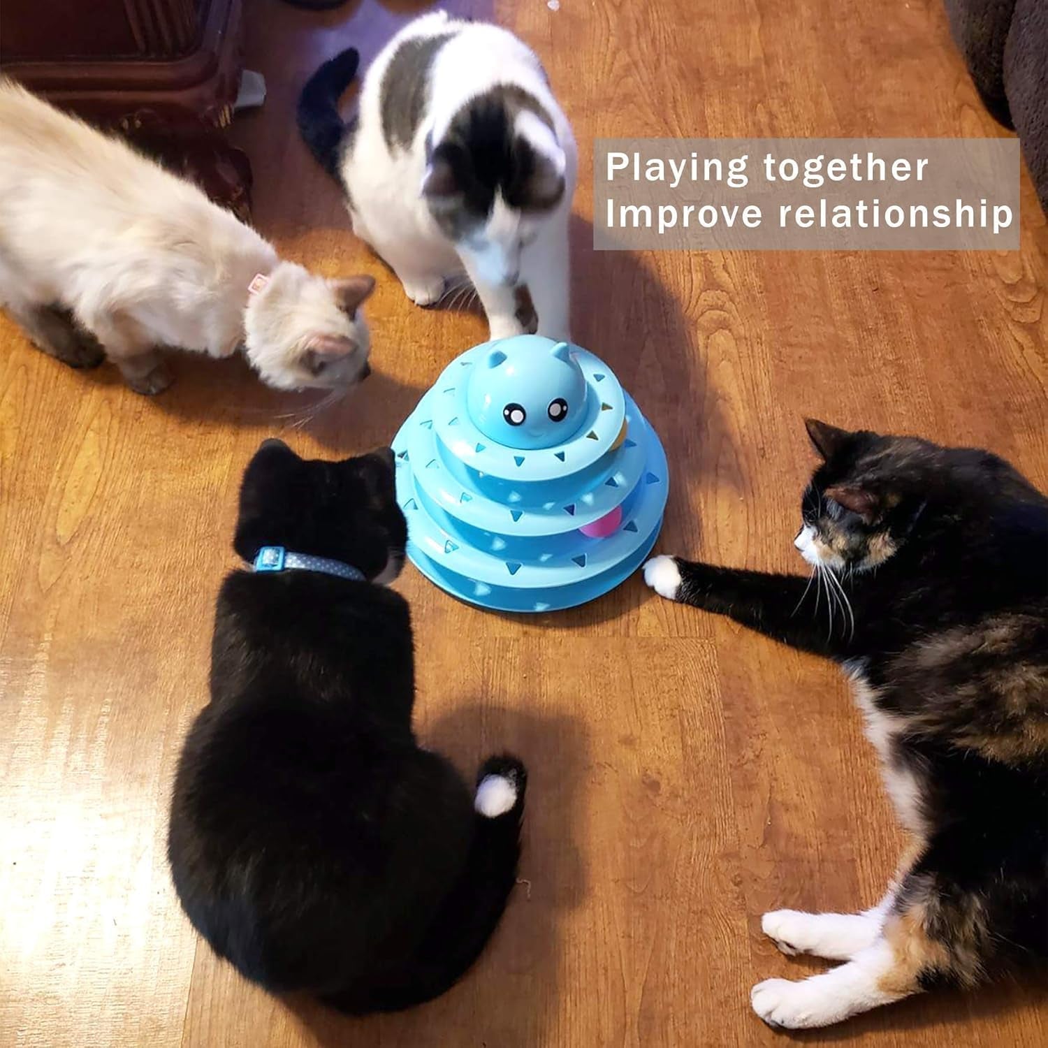 upsky-cat-toy-roller-3-level-turntable-cat-toys-balls-with-six-colorful-balls-interactive-kitten-fun-mental-physical-exercise-puzzle-kitten-toys