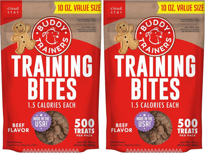 Buddy Biscuits Trainers Training Bites Soft & Chewy Dog Treats, Chicken, 10 Oz. Pouch13