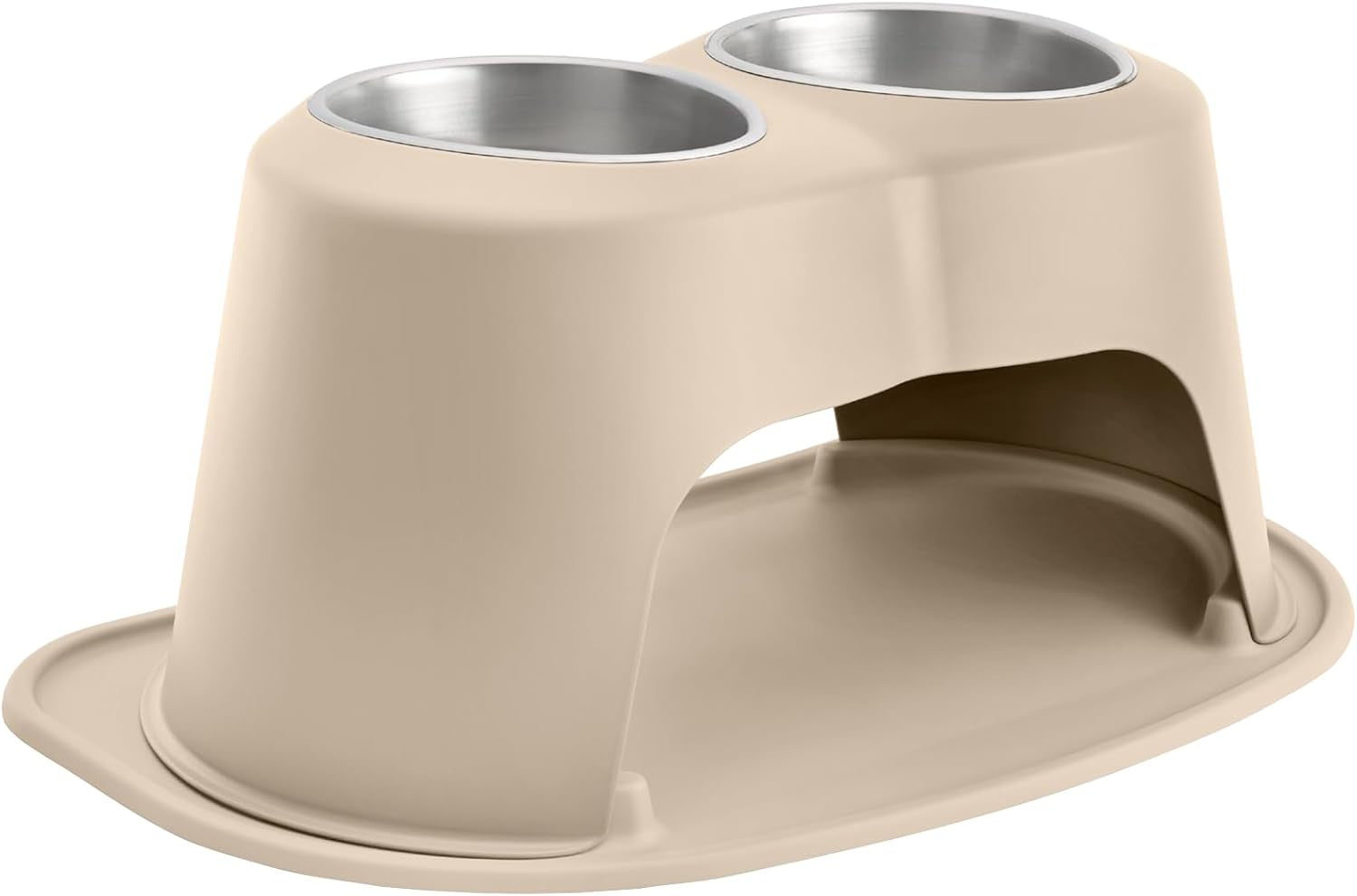weathertech-double-high-pet-feeding-system-elevated-dog-cat-bowls-8-inch-high-dark-grey-dhc3208dgdg