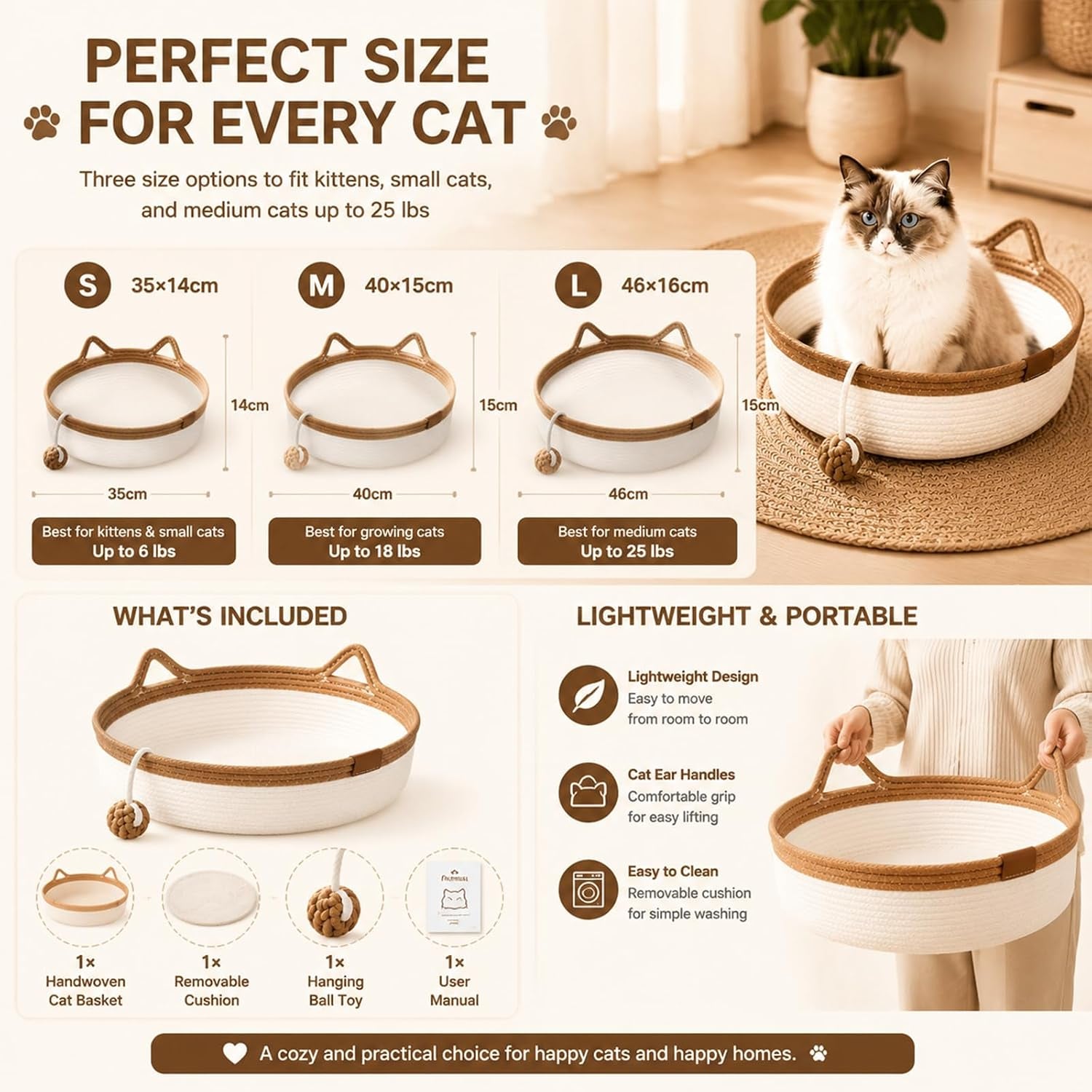 handwoven-cat-basket-bed-cotton-rope-round-cat-scratcher-bed-with-cats-ear-handles-breathable-boho-nesting-pet-bed-for-kittens-and-indoor-cats-color-d-small