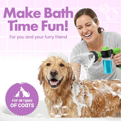 Girl with the Dogs Soap & Shampoo Dispenser for Pet Wash and Garden Hose Sprayer Nozzle4