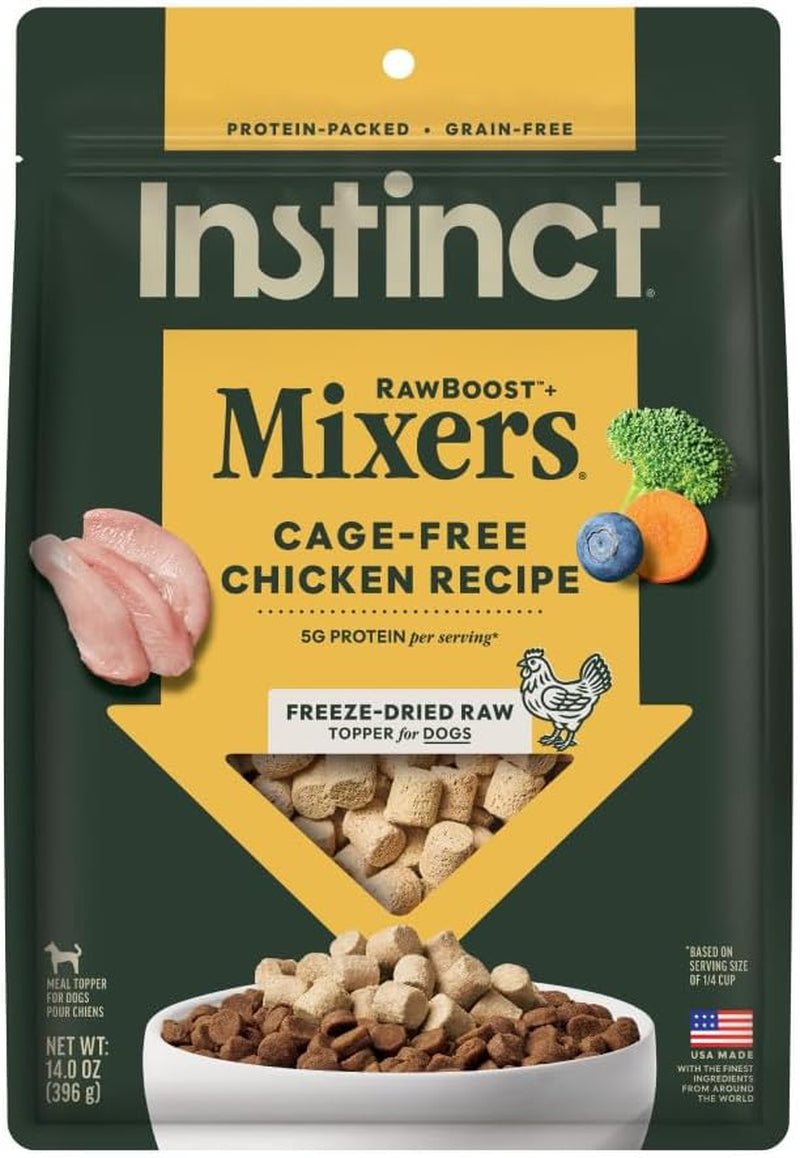 instinct-freeze-dried-mixers-dog-food-toppers-gut-health-5-5-oz-bag