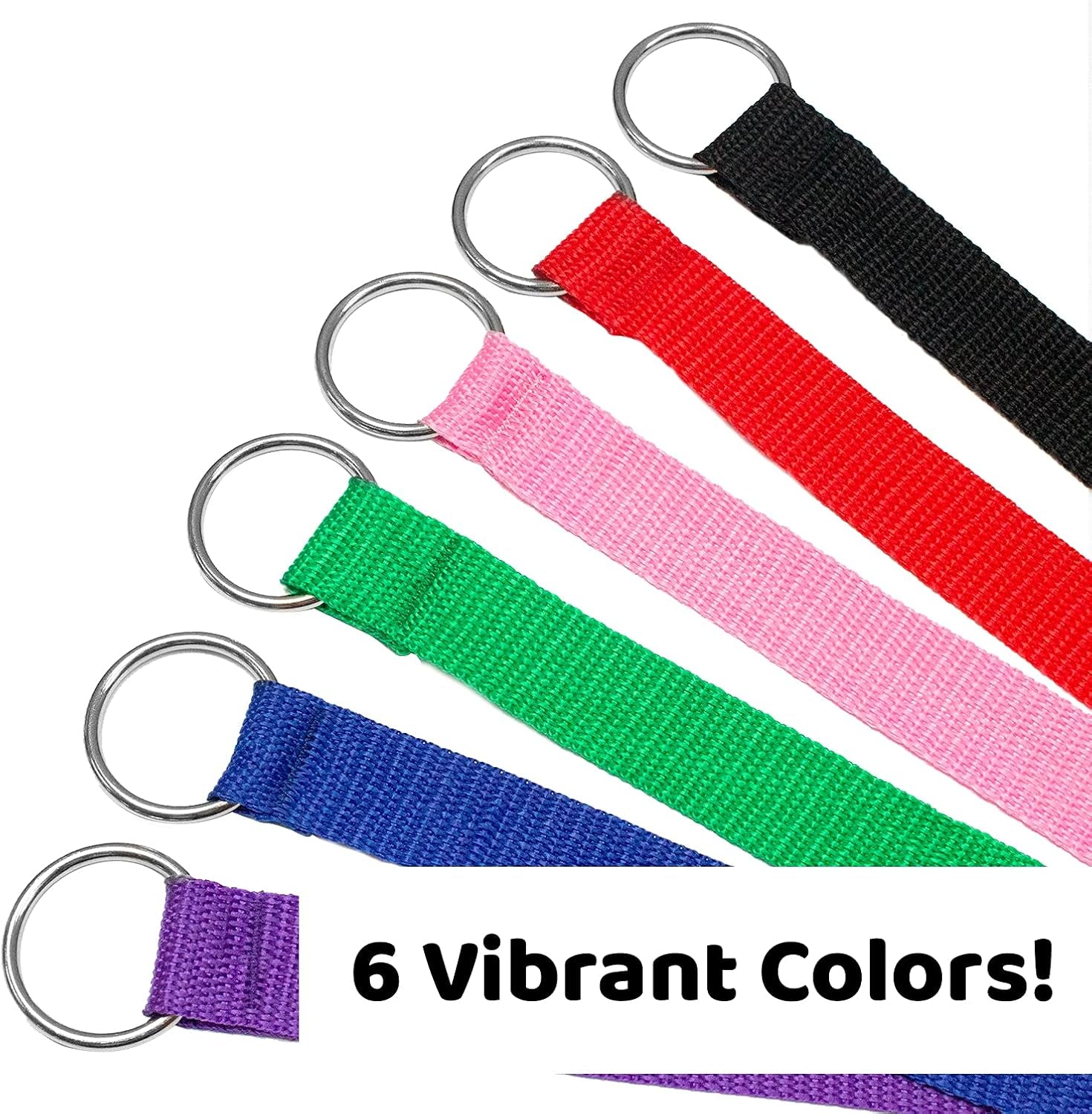 downtown-pet-supply-6ft-dog-kennel-slip-lead-leash-for-dogs-veterinarian-grooming-daycare-animal-rescue-supplies-one-size-fits-all-1-thick-24-pack