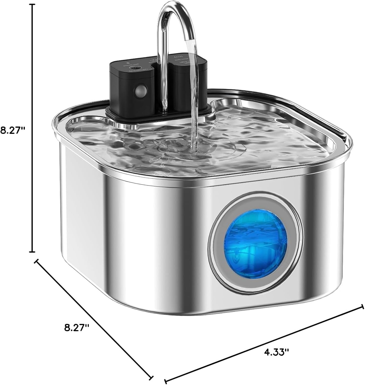 cat-water-fountain-wireless-stainless-steel-rechargeable-battery-operated-cat-water-fountain-108oz-3-2l-automatic-cordless-pet-fountain-pet-fountain-with-4200-mah-battery