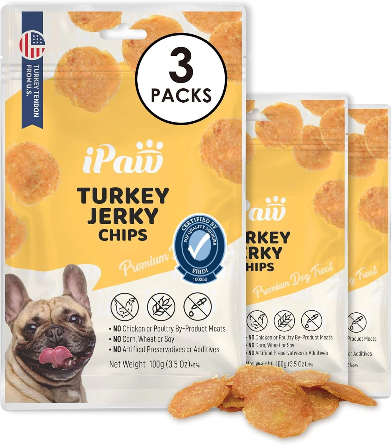 ipaw-chicken-tots-dog-treat-sqf-certified-production-process-training-treat-puppy-training-human-grade-training-reward-hypoallergenic-easy-to-digest