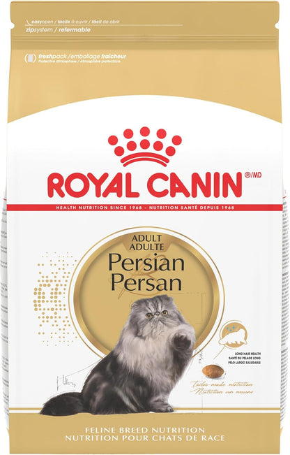 ROYAL CANIN Feline Breed Nutrition Persian Adult Dry Cat Food, 7 Lb Bag | Tailored Nutrition for Persian Cats, Specialized Kibble Shape, Supports Healthy Coat, Ideal for Adult Cats1