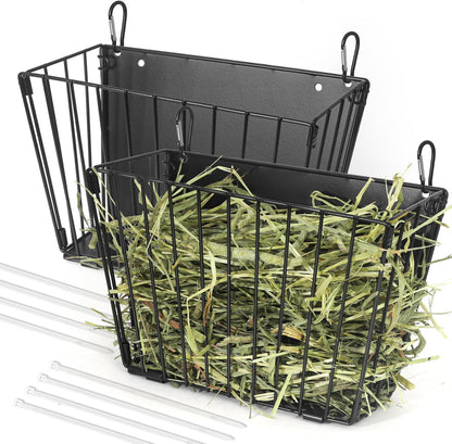 X Large Rabbit Hay Feeder Guinea Pig Hay Feeder Metal Frame Bunny Hay Holder Guinea Pig Hay Holder for Bunny, Guinea Pigs, Chinchillas, Small Animals (1 Pack)8