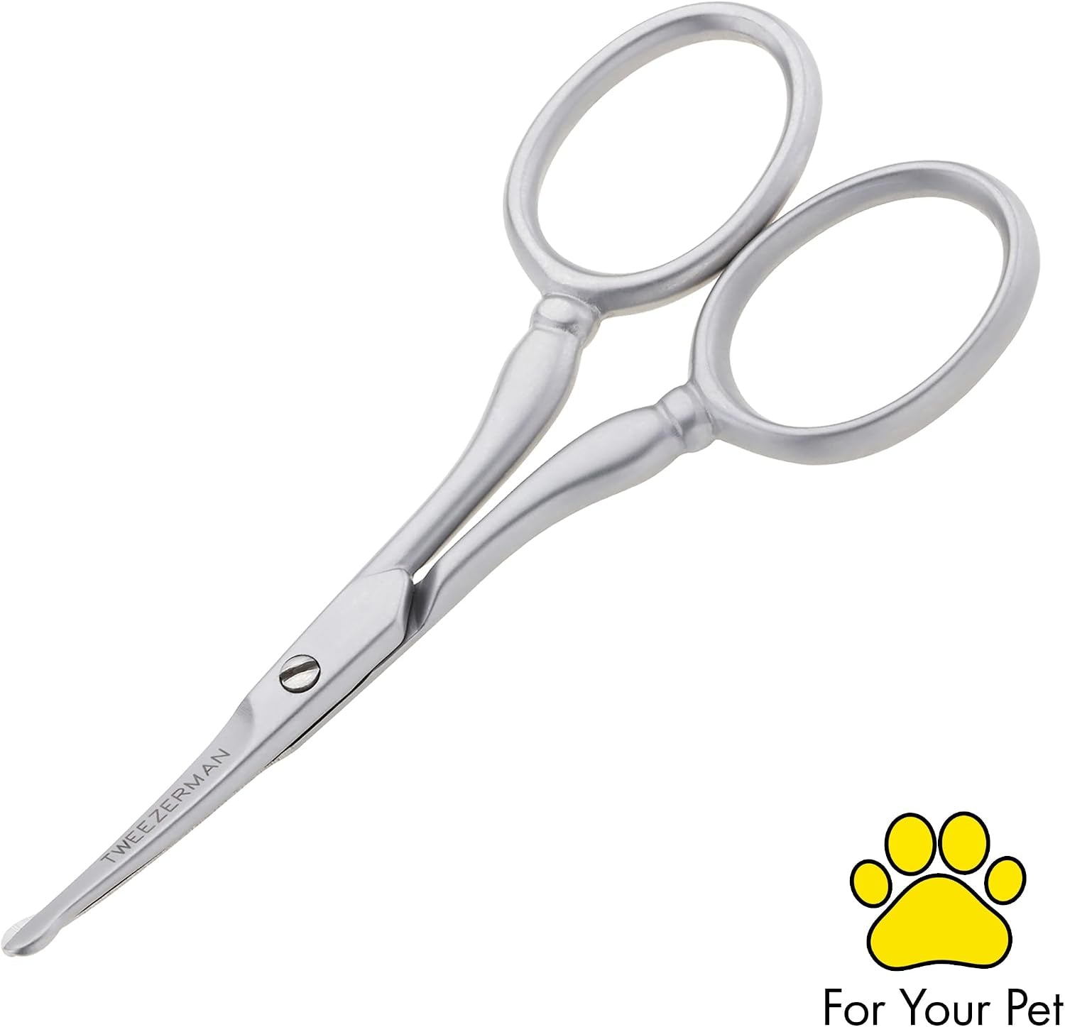 tweezerman-pet-grooming-scissors-rounded-tip-trimming-scissor-for-dogs-cats
