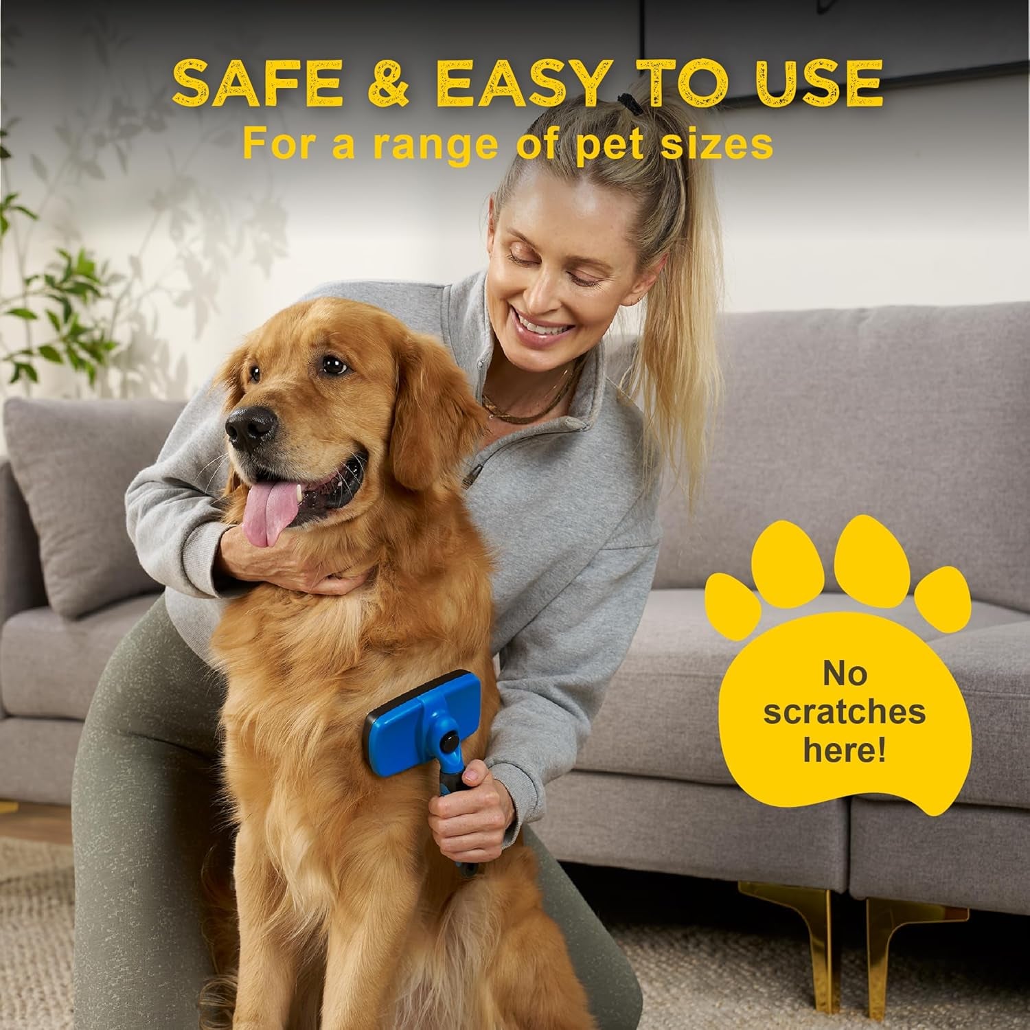 deshedding-dog-brush-for-shedding-self-clean-cat-brush-deshedding-grooming-tool-for-long-haired-and-short-haired-dogs-slicker-brushes-for-dogs-skin-friendly-retractable-bristles-easy-to-clean