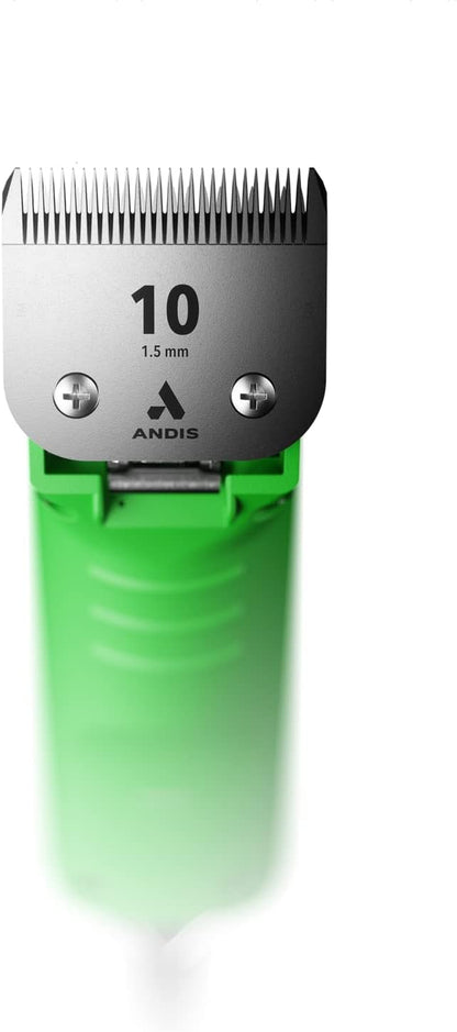 Andis Professional Ultraedge Super 2-Speed Detachable Blade Dog/Pet Clipper | Rotary Motor with Shatter-Proof Housing, Runs Calm & Silent, 14-Inch Cord, for All Dog Coats & Breeds, 120 Volts, Green2
