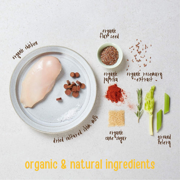 Full Moon USDA Organic Chicken Training Treats Healthy All Natural Dog Treats Human Grade 175 Treats 6 Ounce (Pack of 1) | Organic Chicken, Human Grade, No Corn, No Wheat, No Soy, Glycerin Free, Made in the USA3