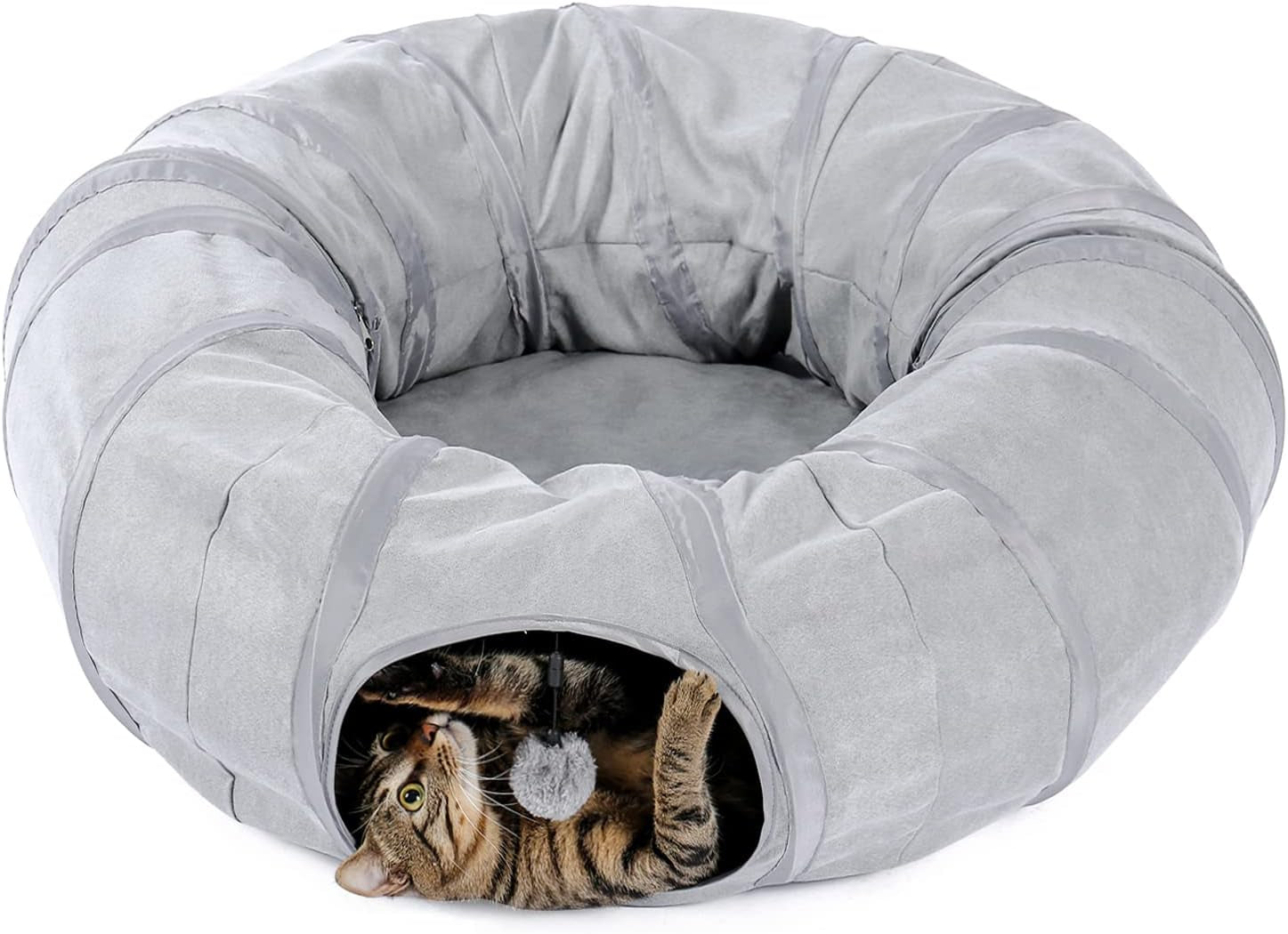 pawz-road-cat-tunnel-s-shape-cat-tunnels-for-large-indoor-cats-51-long-durable-spacious-10-5-cat-tube-with-peepholes-dangling-ball-toy-connected-to-play-tunnels-collapsible-for-easy-storage
