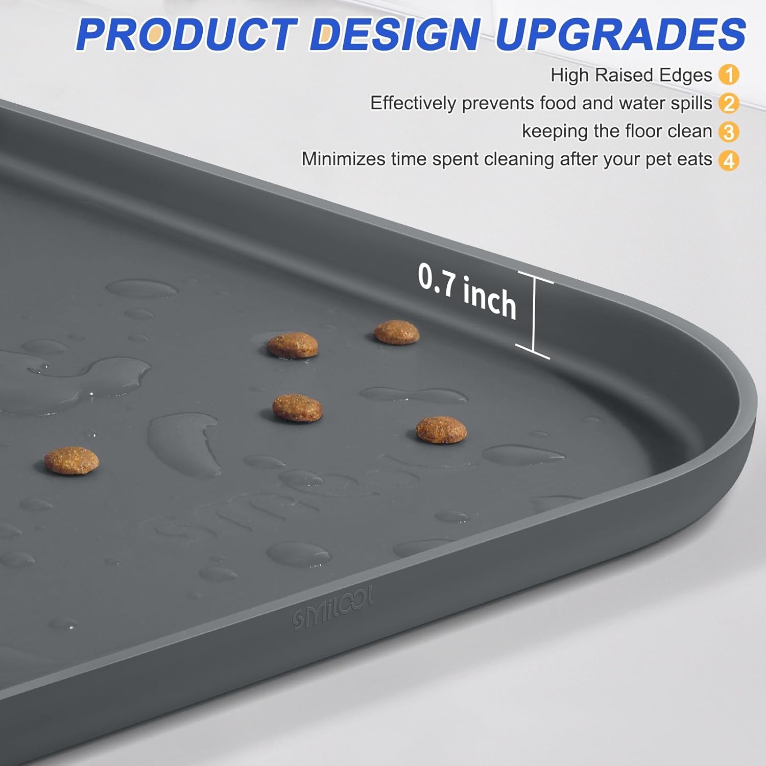 smilool-waterproof-silicone-pet-food-mat-with-raised-edge-for-dog-cat-19-x-12-non-slip-pet-feeding-mats-with-lip-for-food-water-bowl-food-grade-easy-cleaning-dark-gray
