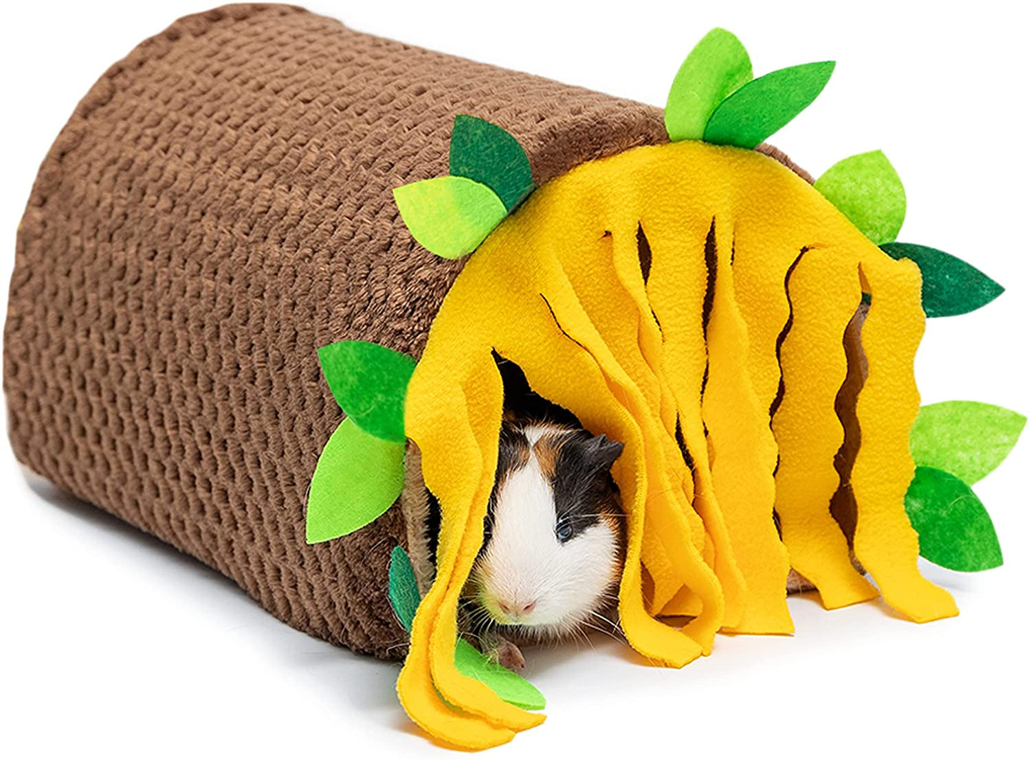 guinea-pig-hideout-fleece-tunnel-house-small-pet-cage-accessories-soft-play-sleep-small-animal-hideout-tube-cozy-bed-nest-for-hamster-rat-chinchilla-hedgehog