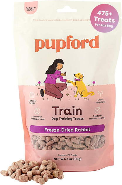 Pupford Freeze Dried Training Treats for Dogs & Puppies, 475+ Three Ingredient Bites (Beef Liver, 4 Oz)16